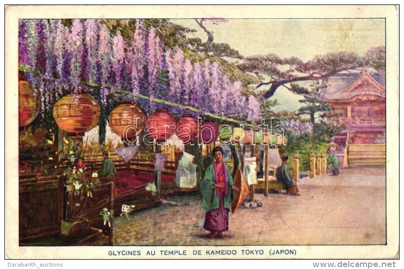 * T3 Tokyo, Glycines Au Temple De Kameido / Wisteria At The Temple (EB) - Unclassified