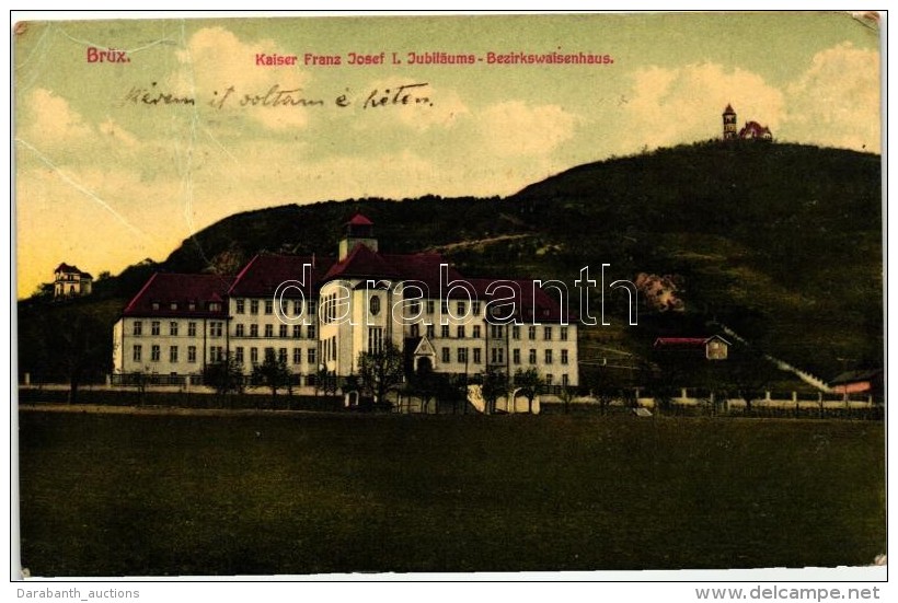 * T3 Most, Brüx; Kaiser Franz Josef I. Jubilaums-Bezirkswaisenhaus / Jubilee District Orphanage (Rb) - Unclassified