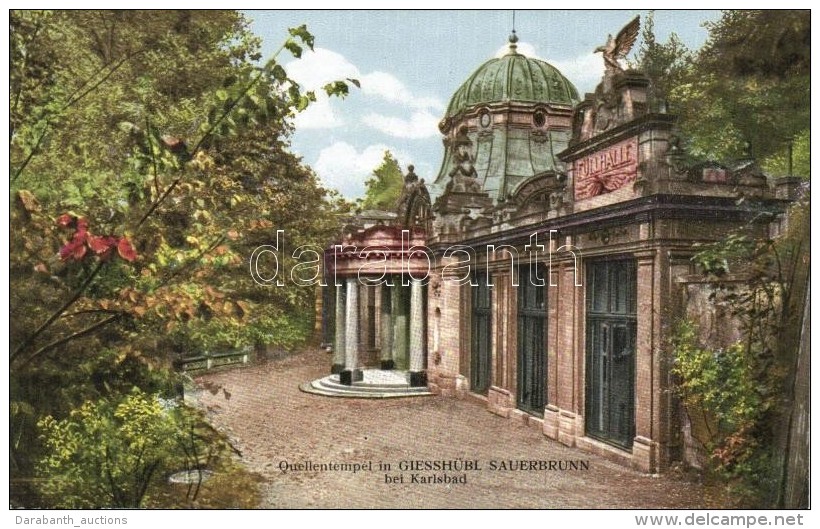 ** T1/T2 Kyselka, Giesshübl-Sauerbrunn; Quellentempel  / Fountain Temple - Unclassified
