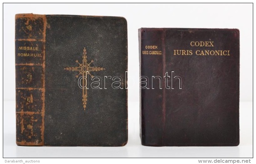 Vegyes Vallási Könyvtétel, 2 Db:
Codex Iuris Canonici PII X Pontificis Maximi. Iussu Digestus... - Unclassified