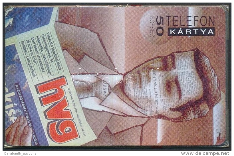 1993 HVG Motívumos Telefonkártya, 50 Egység, Bontatlan Csomagolásban. - Non Classificati