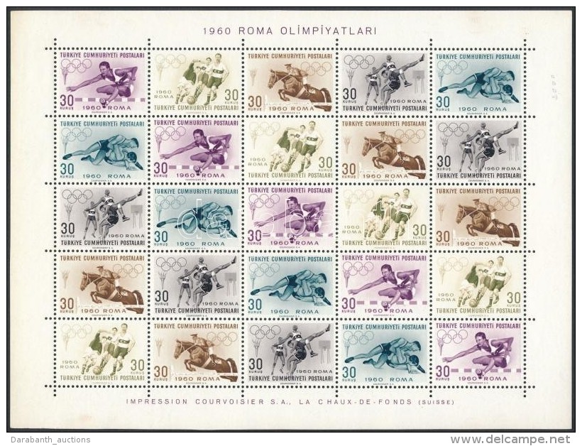 ** 1960 Olimpia Kisív Mi 1769-1773 - Altri & Non Classificati