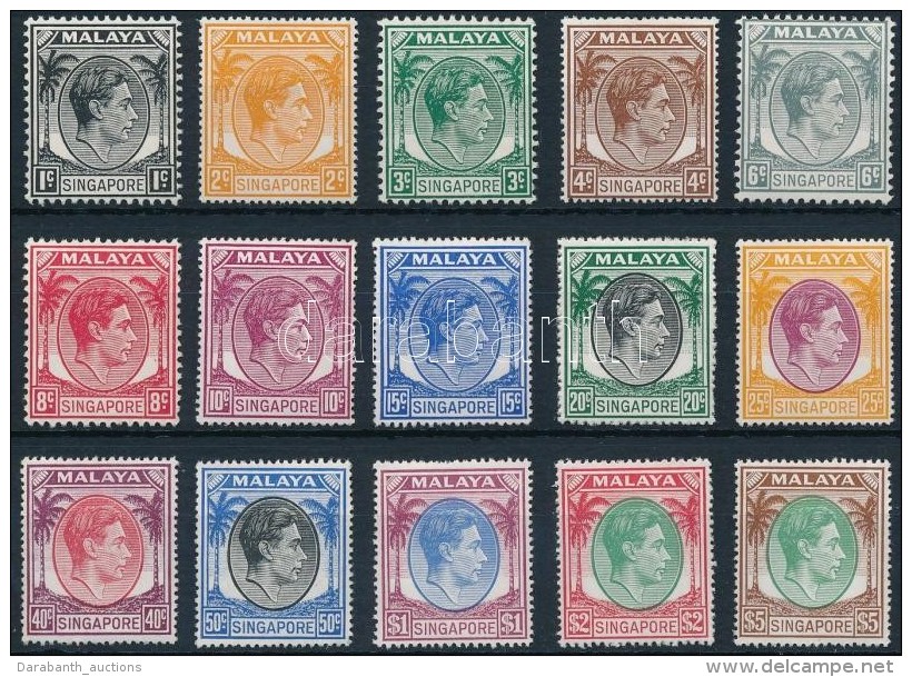 ** 1948/1952 Forgalmi 15 érték Mi 1, 3, 6, 8 A + 2, 4, 9, 11-12, 14, 16-20 C - Altri & Non Classificati