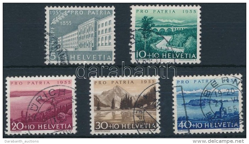 O 1955 Pro Patria Sor Mi 613-617 - Other & Unclassified