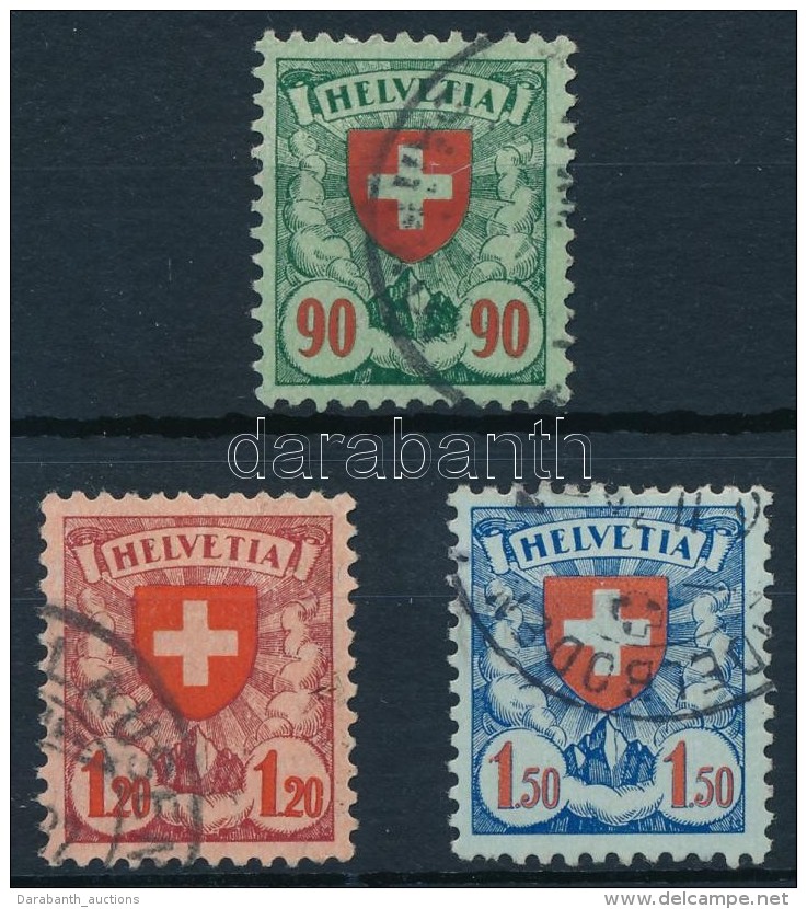 O 1924 Címerek Mi 194-196 - Other & Unclassified