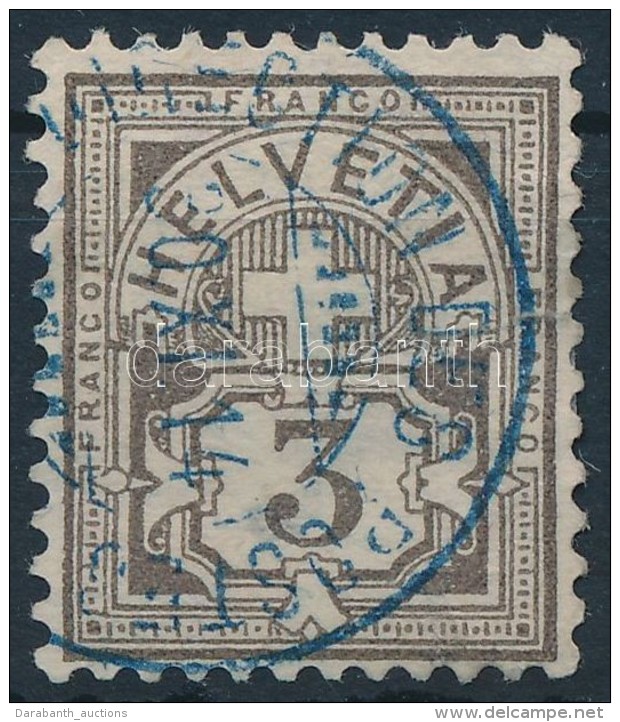 O 1906 Forgalmi Bélyeg Mi 83 (Mi EUR 90.-) (kék Bélyegzés,... - Other & Unclassified