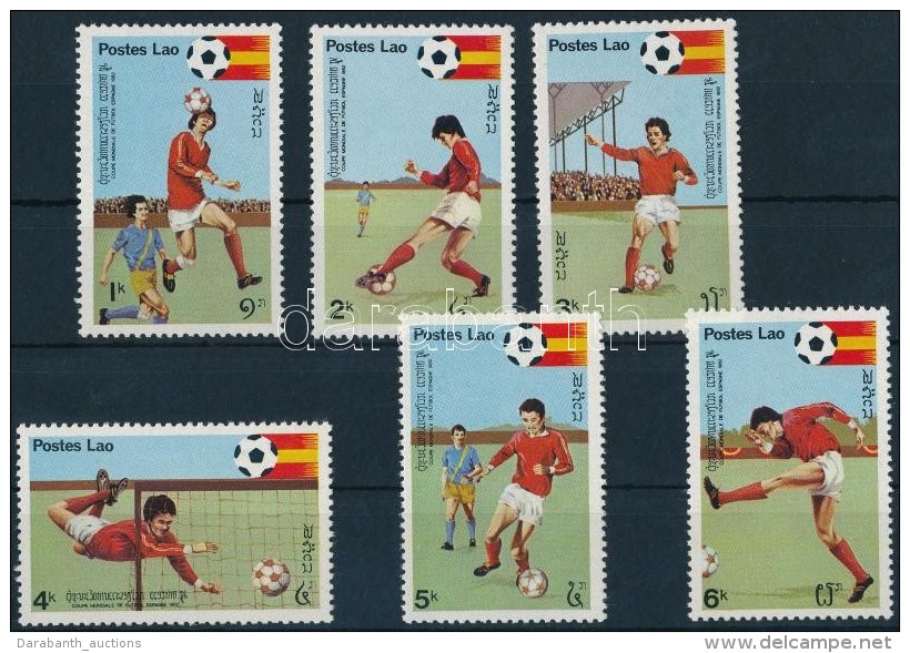 ** 1981 Labdarúgó VB. Sor Mi 505-510 - Altri & Non Classificati