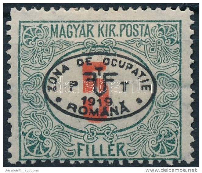 * Debrecen I. 1919 Pirosszámú Portó 5f Garancia Nélkül (*90.000) - Other & Unclassified