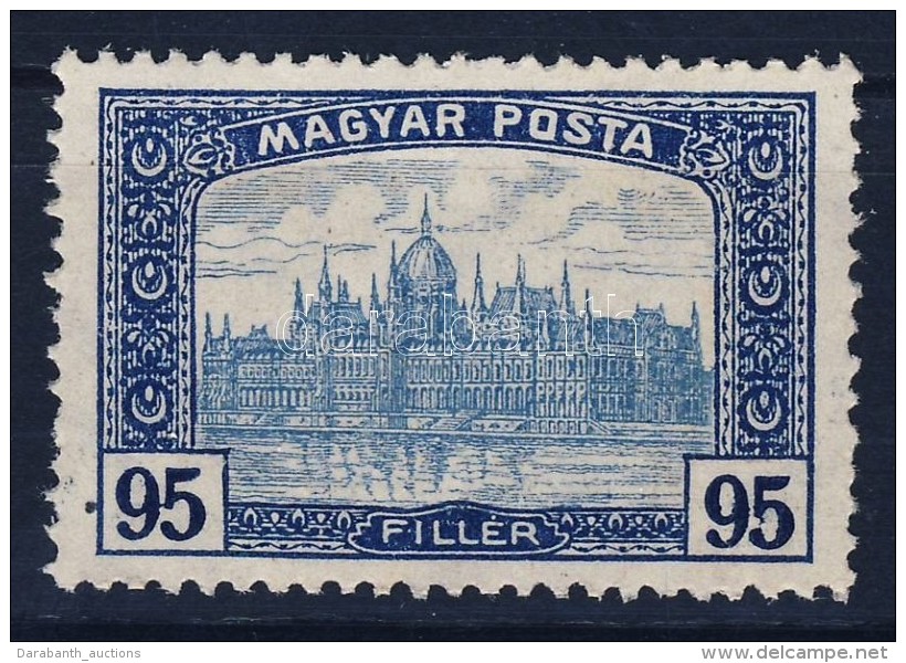 ** 1919 Magyar Posta 95 F, összekötÅ‘ Vonal A Bal Oldali értékszámban - Altri & Non Classificati