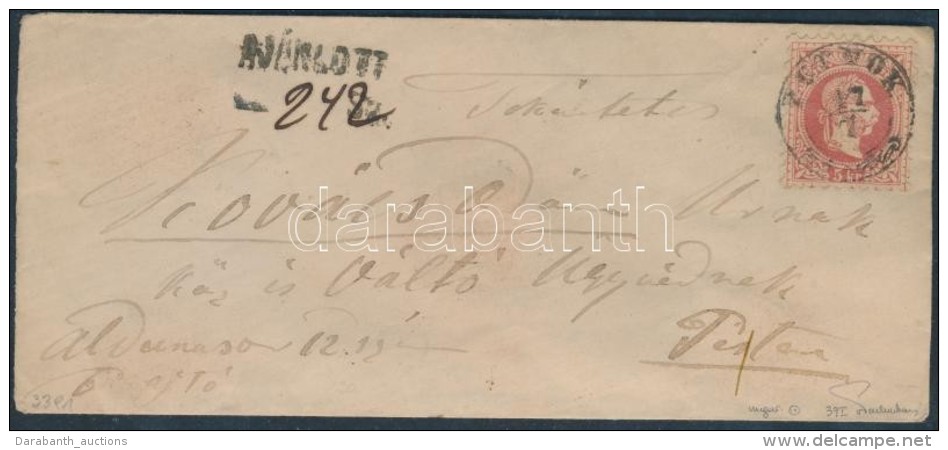 ~1870 3 X 5kr Ajánlott Levélen / On Registered Cover 'PUTNOK' (D 2.26) Signed: Ferchenbane - Altri & Non Classificati