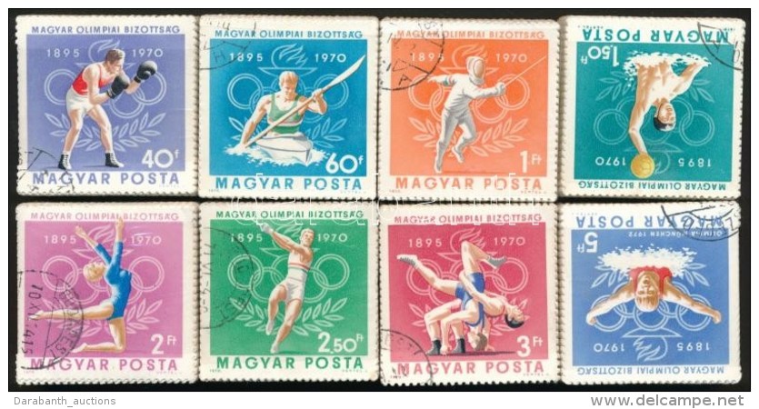O 1970 Magyar Olimpiai Bizottság Sor Bündlikben (20.000) - Altri & Non Classificati
