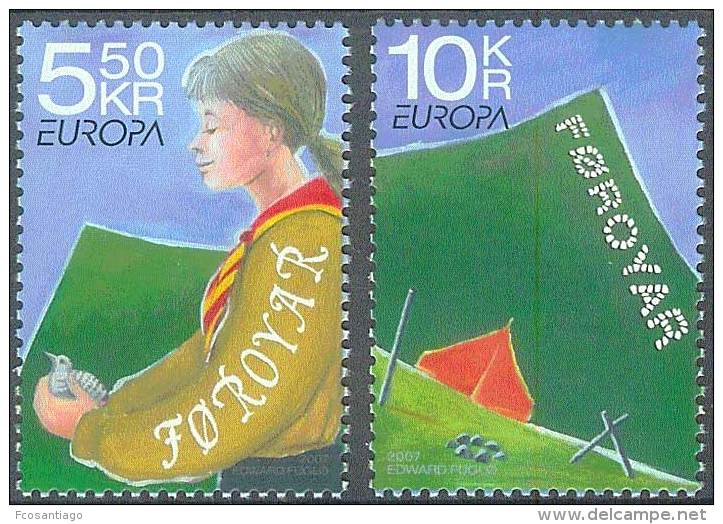 EUROPA CEPT - FAROE ISLANDS 2007 - Yvert #595/96 - MNH ** - 2007