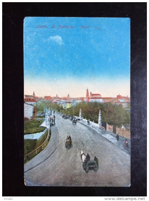POLAND   K.U.K. ELEKTRO FELDPOST No.  4.  1917.   LUBLIN - Covers & Documents
