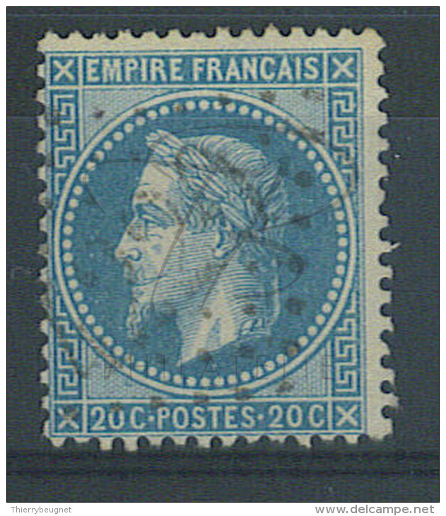 VEND BEAU TIMBRE DE FRANCE N°29B , G.C. 4220 (LA VILLE-AUX-CLERCS) !!!! - 1863-1870 Napoléon III Lauré