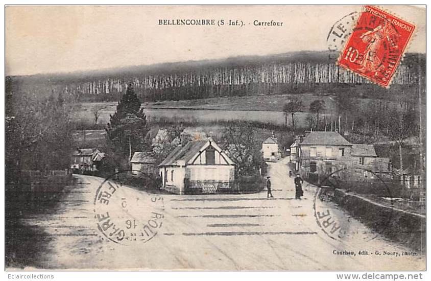 Bellencombre   76   Un Carrefour - Bellencombre