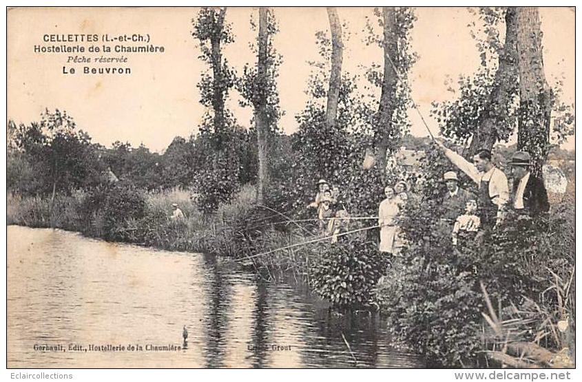 Cellettes     41    Hotellerie De La Chaumière. Pêche A La Ligne - Altri & Non Classificati