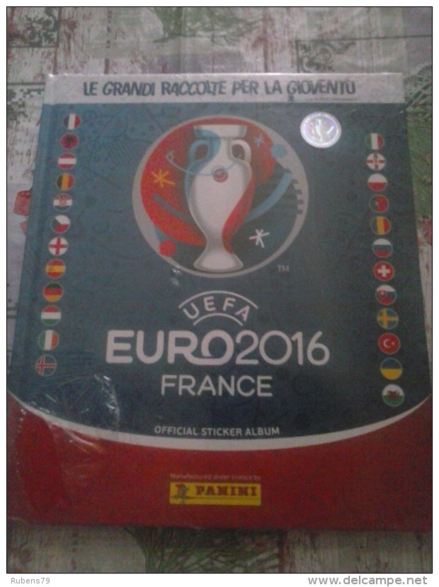 EURO 2016 FRANCE PANINI - ALBUM VUOTO CARTONATO EDIZIONE SPECIALE LIMITATA - - Edizione Italiana