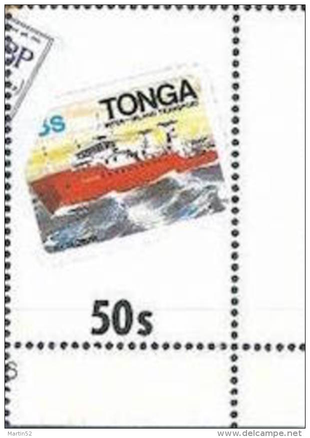 Tonga 1986: Michel-Nr. 970 (Einzeln Aus Block 4) Motorschiff "Olovaha" ** MNH - Boten