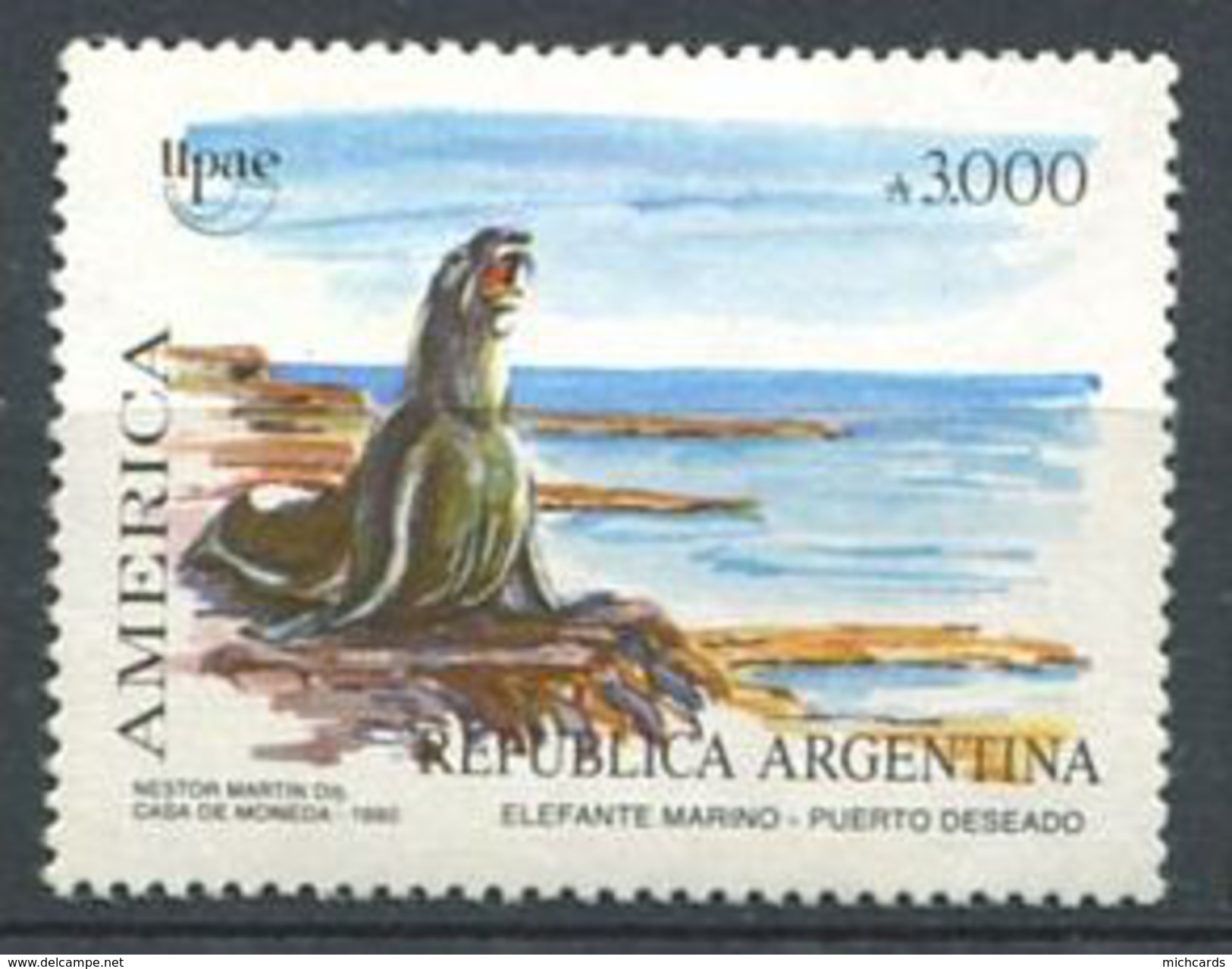 169 ARGENTINE 1998 - Yvert 1732 - Elephant De Mer - Neuf ** (MNH) Sans Trace De Charniere - Neufs