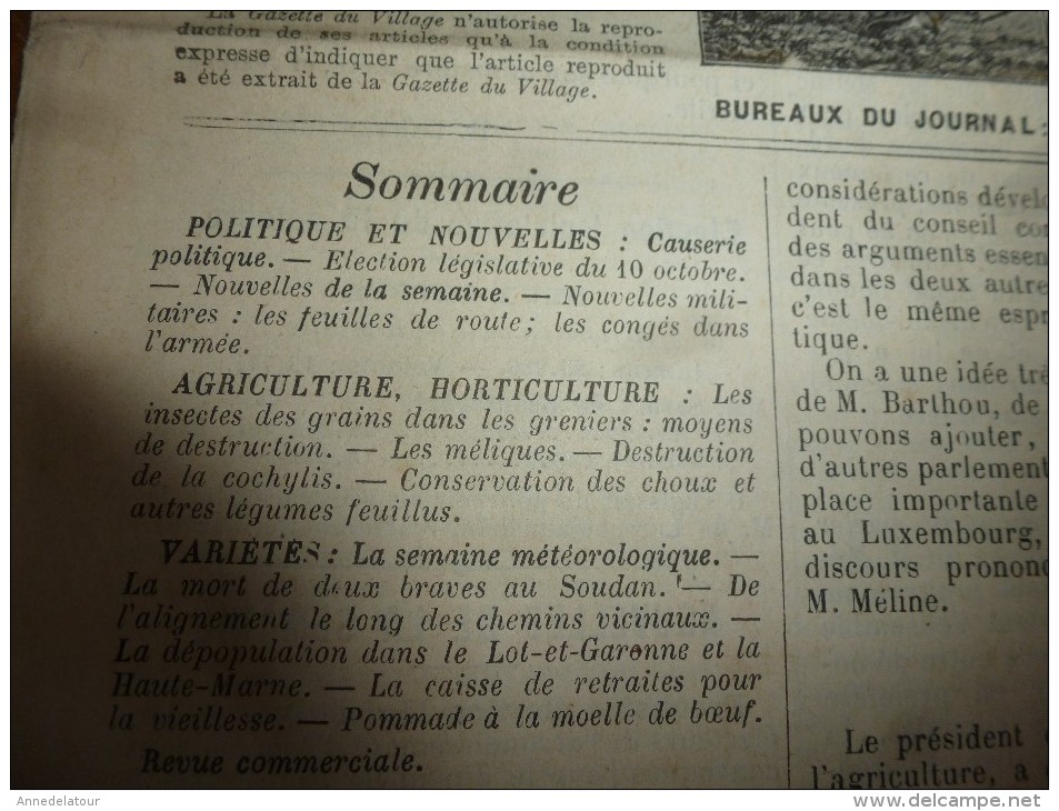 1897 GDV :Le Douanier Marcoux;Balle De Fusil See Metford;Escroquerie Au PLM;C.-la-Giraudière; Touaregs Et Spahis, Etc - 1850 - 1899