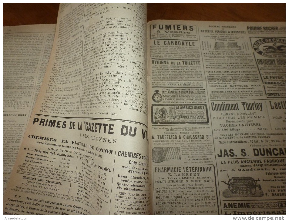 1897 GDV :Le douanier Marcoux;Balle de fusil See Metford;Escroquerie au PLM;C.-la-Giraudière; Touaregs et Spahis, etc