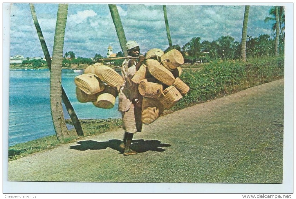 Basket Seller - Dar Es Salaam - Kenya