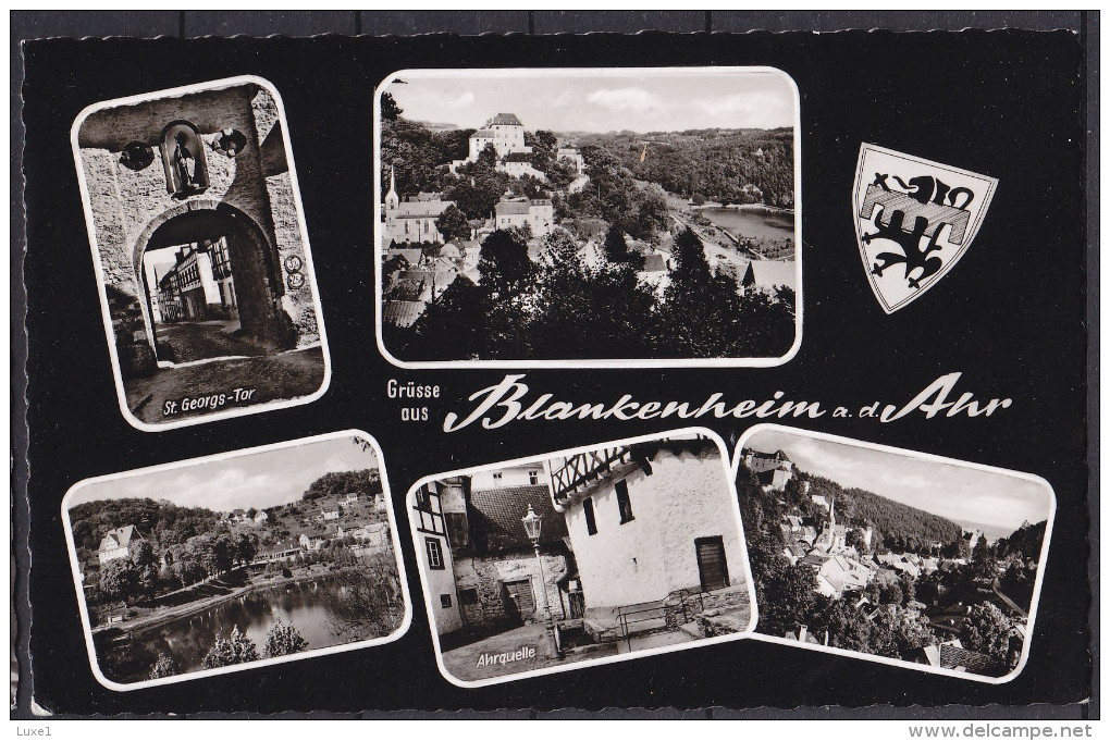 GERMANY,  BLANKENHEIM ,  OLD POSTCARD - Euskirchen