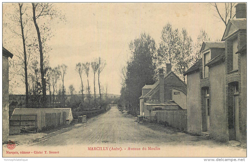 10 - MARCILLY Le HAYER - Avenue Du Moulin - Marcilly