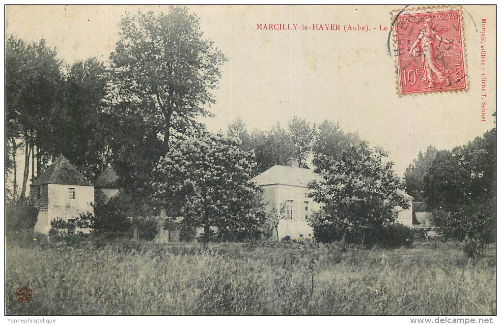 10 - MARCILLY Le HAYER - Chateau - Marcilly