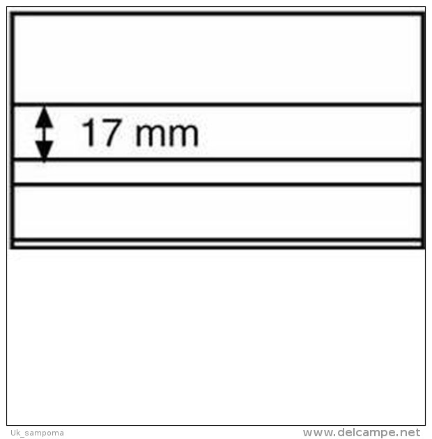 Standard Cards PS 148x85 Mm, 2 Clear Strips With Cover Sheet, Black Card, 100 Per Pack - Verzamelmapjes
