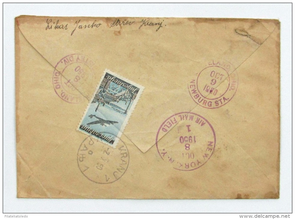 Yugoslavia Aéreo 19-20(3) - Lettres & Documents