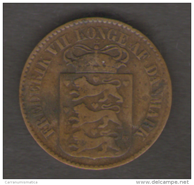 DANIMARCA 1 CENT 1860 - Danimarca