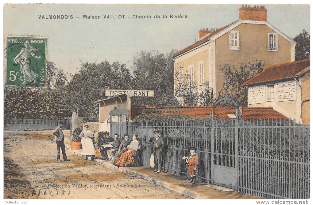 95-VALMONDOIS- MAISON VAILLOT , CHEMIN DE LA RIVIERE - Valmondois