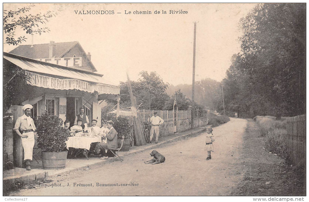 95-VALMONDOIS- LE CHEMIN DE LA RIVIERE - Valmondois