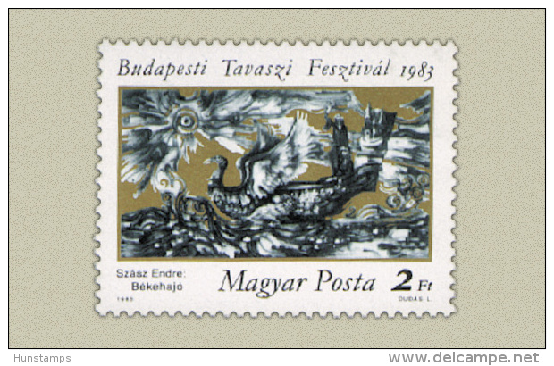 Hungary 1983. Spring Festival Stamp MNH (**) Michel: 3597 / 0.50 EUR - Unused Stamps