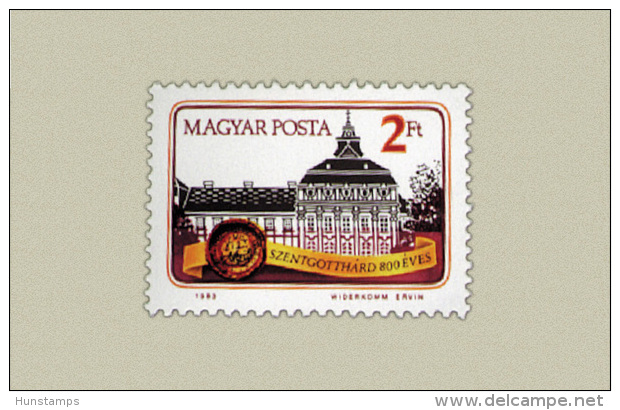 Hungary 1983. Szentgotthard Stamp MNH (**) Michel: 3608 / 0.50 EUR - Unused Stamps