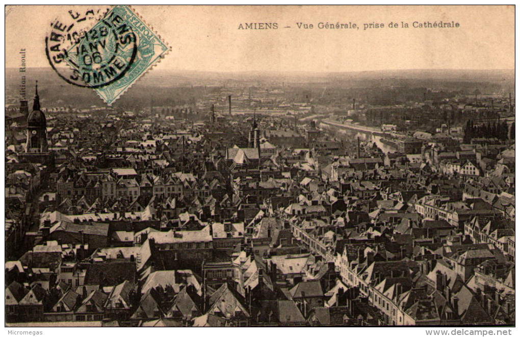 AMIENS - Vue Générale Prise De La Cathédrale - Amiens