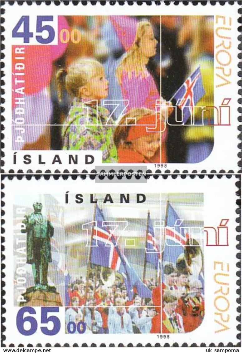Iceland 890-891 (complete Issue) Unmounted Mint / Never Hinged 1998 National Celebrations And Holidays - Ungebraucht