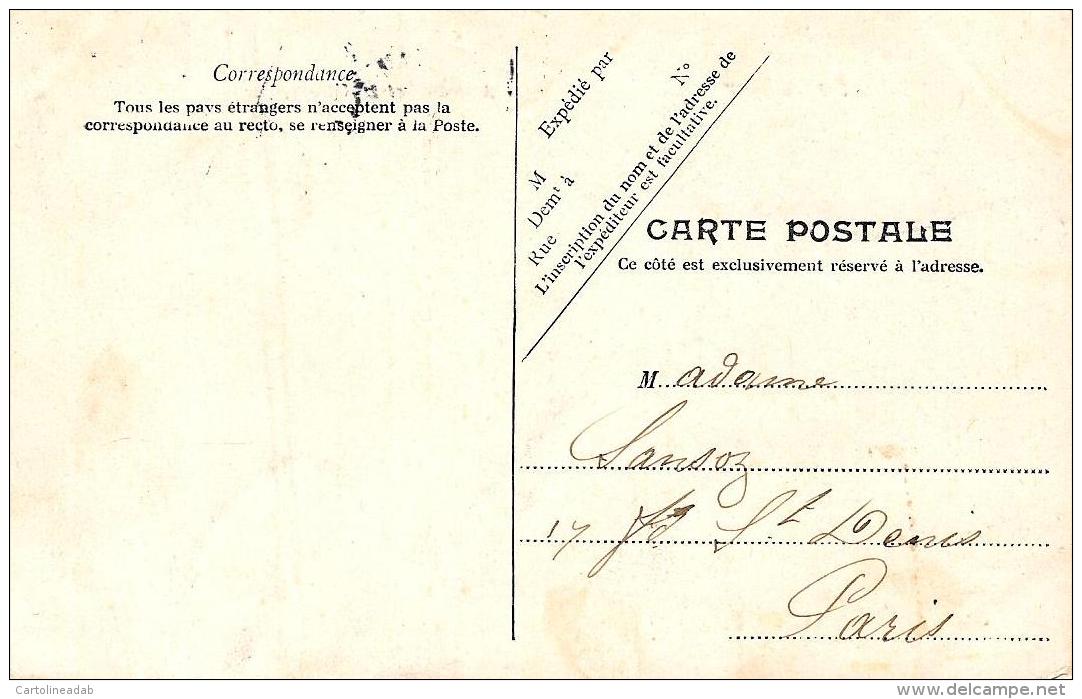 [DC3016] CPA - ALGERIA - ALGERI - AMIRAUTE ET DEFENSE MOBILE - Viaggiata - Old Postcard - Algeri