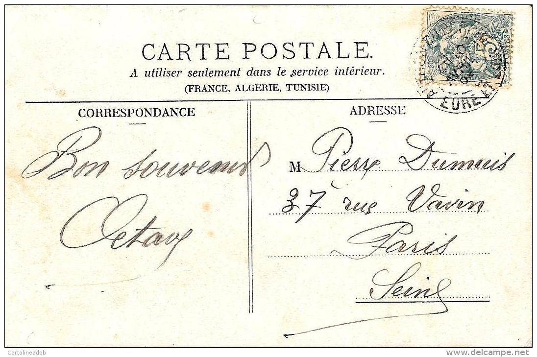 [DC3033] CPA - LES GESTES DE L'AMATEUR BREGER FRERES - Viaggiata - Old Postcard - Coppie