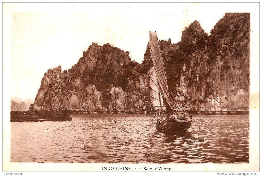 [DC3041] CPA - INDO CHINE BAIE D'ALONG - Non Viaggiata - Old Postcard - Vietnam
