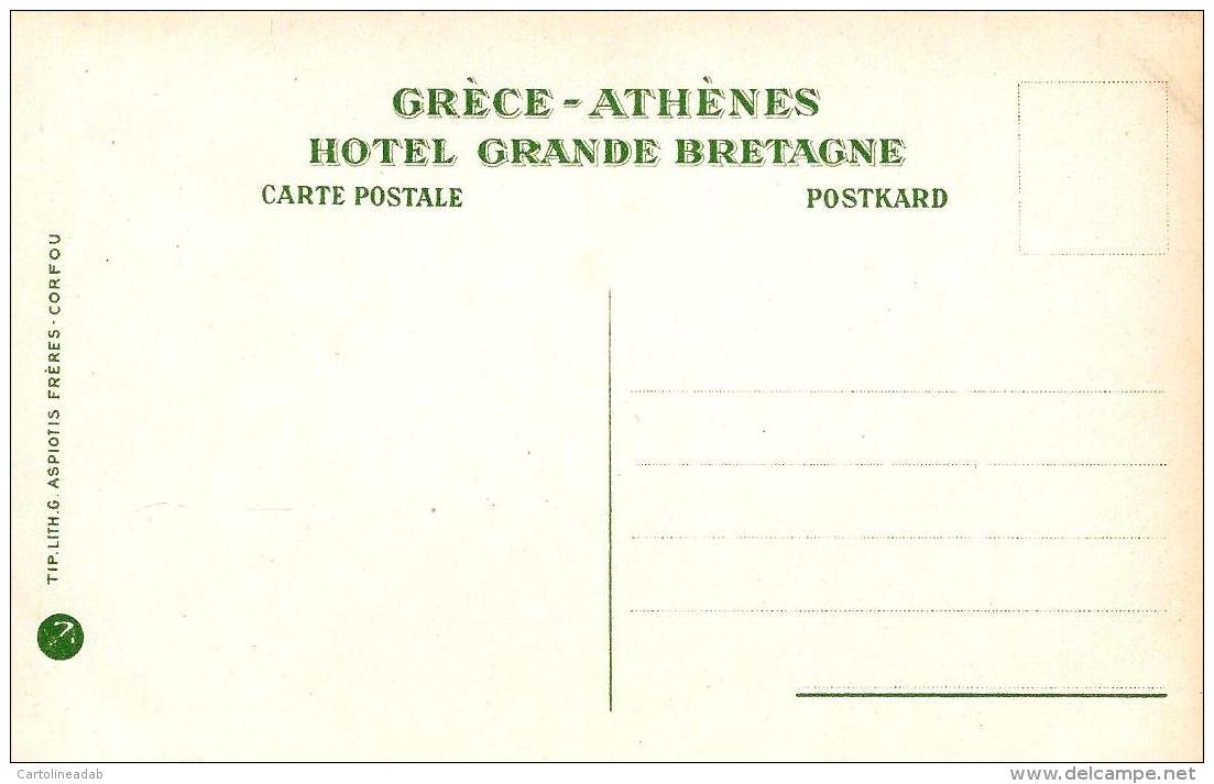 [DC3055] CPA - GRECIA - ATENE - HOTEL GRANDE BRETAGNE - Non Viaggiata - Old Postcard - Grecia