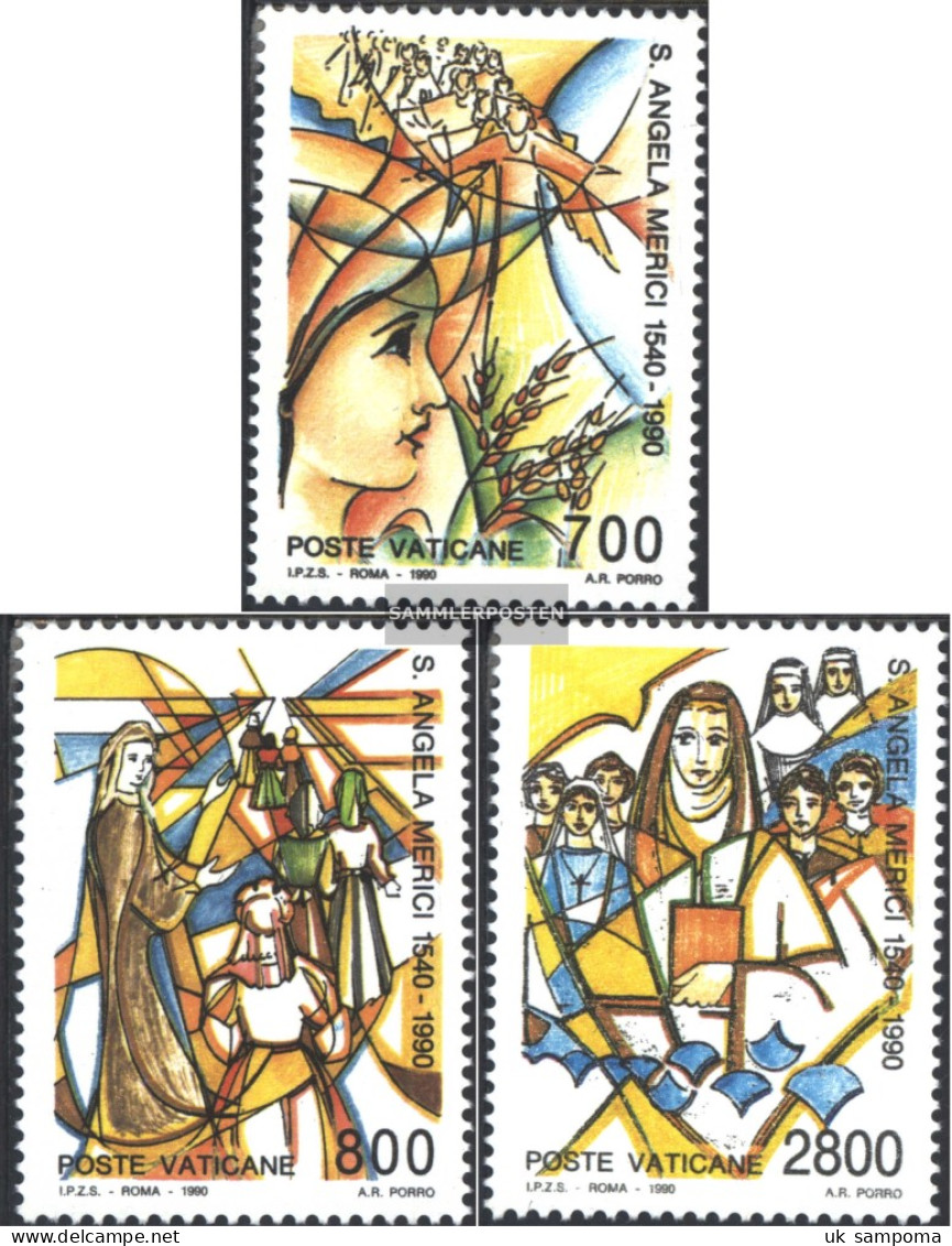 Vatikanstadt 996-998 (complete Issue) Unmounted Mint / Never Hinged 1990 Angela Merici - Unused Stamps