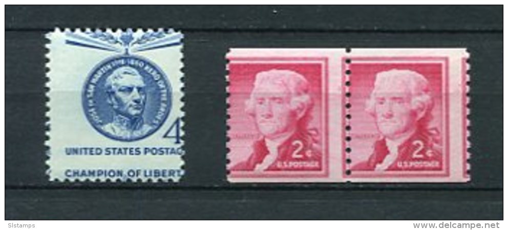 USA Stamps Lot All Mis Perfarated  ERROR MNH - Fehldrucke