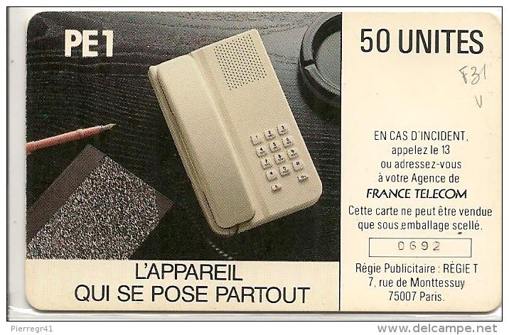 CARTE-PUBLIC-1988-F31-SO2-4 Pe 0692-SUR NOS APPAREILS VOUS ETES BIEN-UTILISE-TBE-TRES RARE - 1988