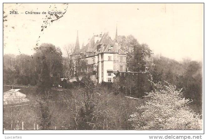 2631. CHATEAU DE GORGIER. - Gorgier