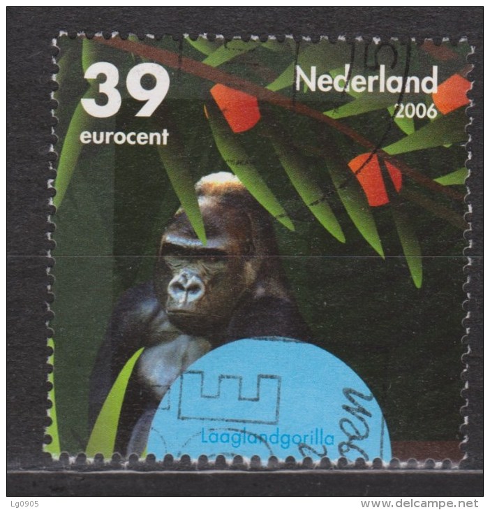 NVPH Nederland Netherlands Pays Bas Niederlande Holanda 2441g Used ; NOW MANY STAMPS OF GORILLA - Gorilas