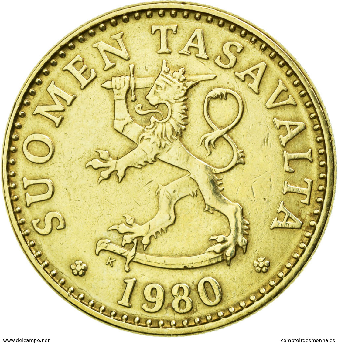 Monnaie, Finlande, 20 Pennia, 1980, SUP, Aluminum-Bronze, KM:47 - Finlande