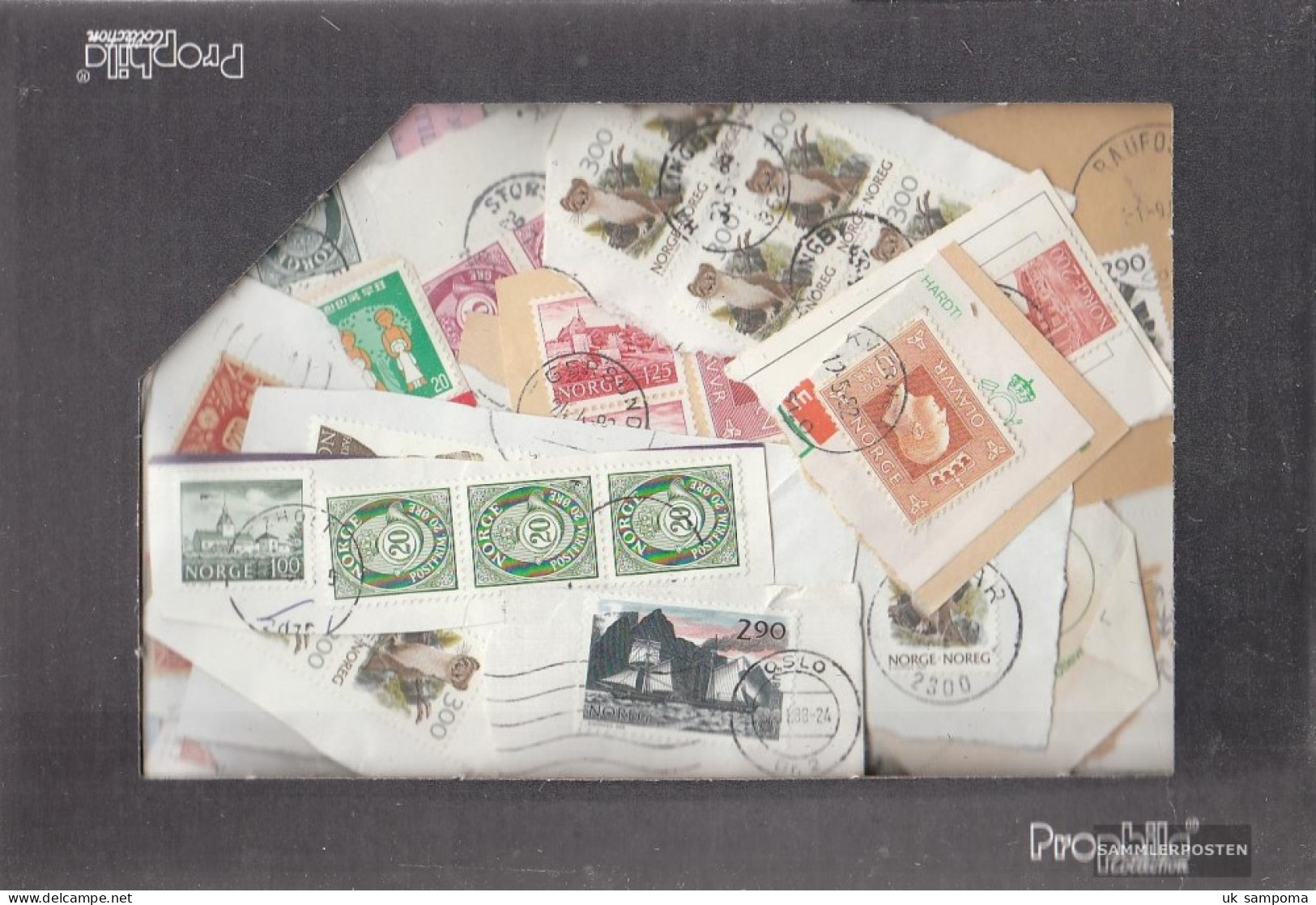 Norway 100 Grams Kilo Goods Fine Used / Cancelled With At Least 10% Special Stamps - Collections