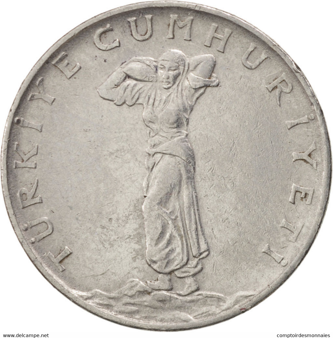 Monnaie, Turquie, 25 Kurus, 1967, TTB+, Stainless Steel, KM:892.3 - Turquie